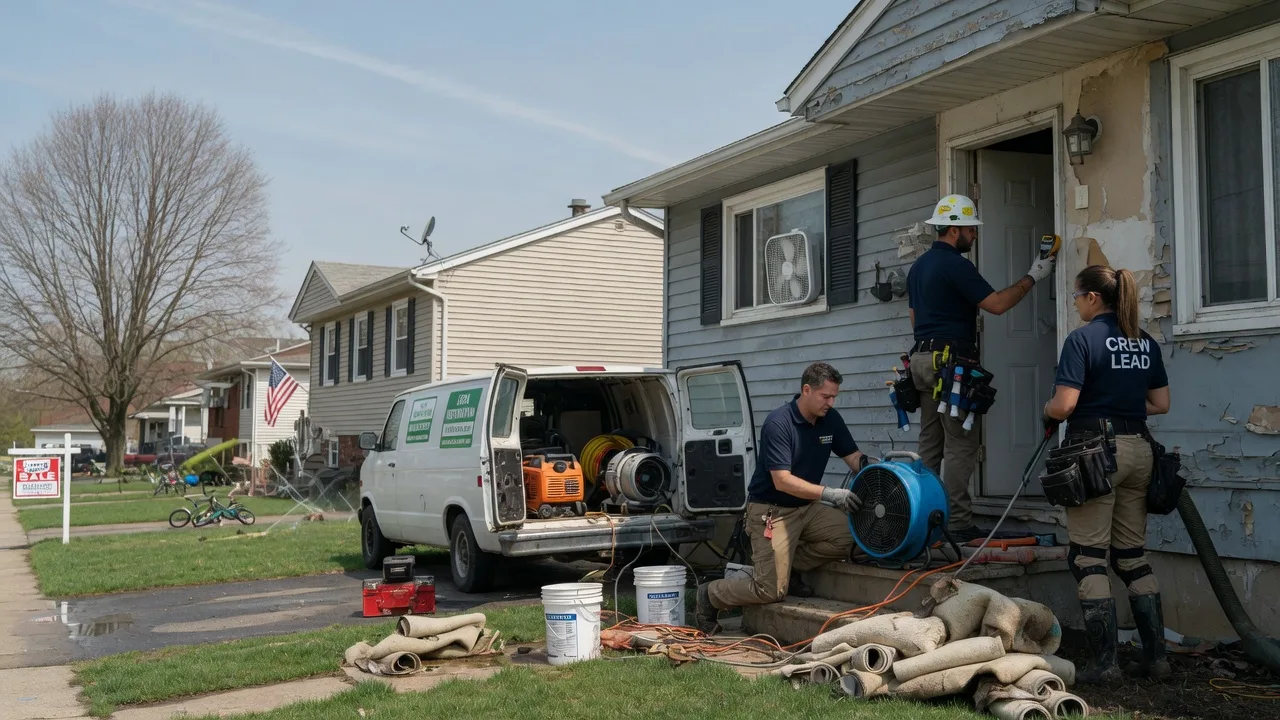 Flood Cleanup in Turtle Lake, WI near me