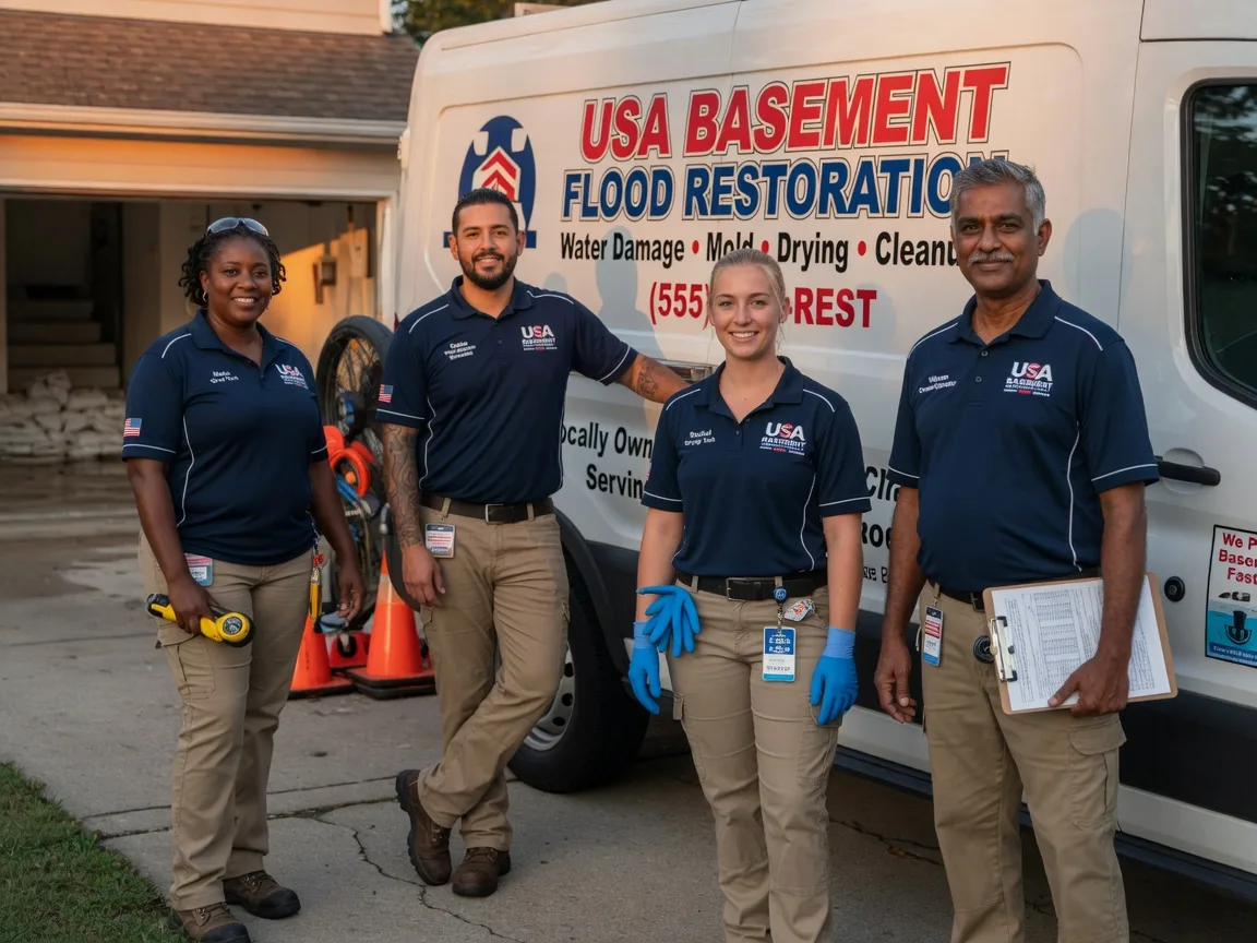 Basement Flood Cleanup company in Turtle Lake, WI