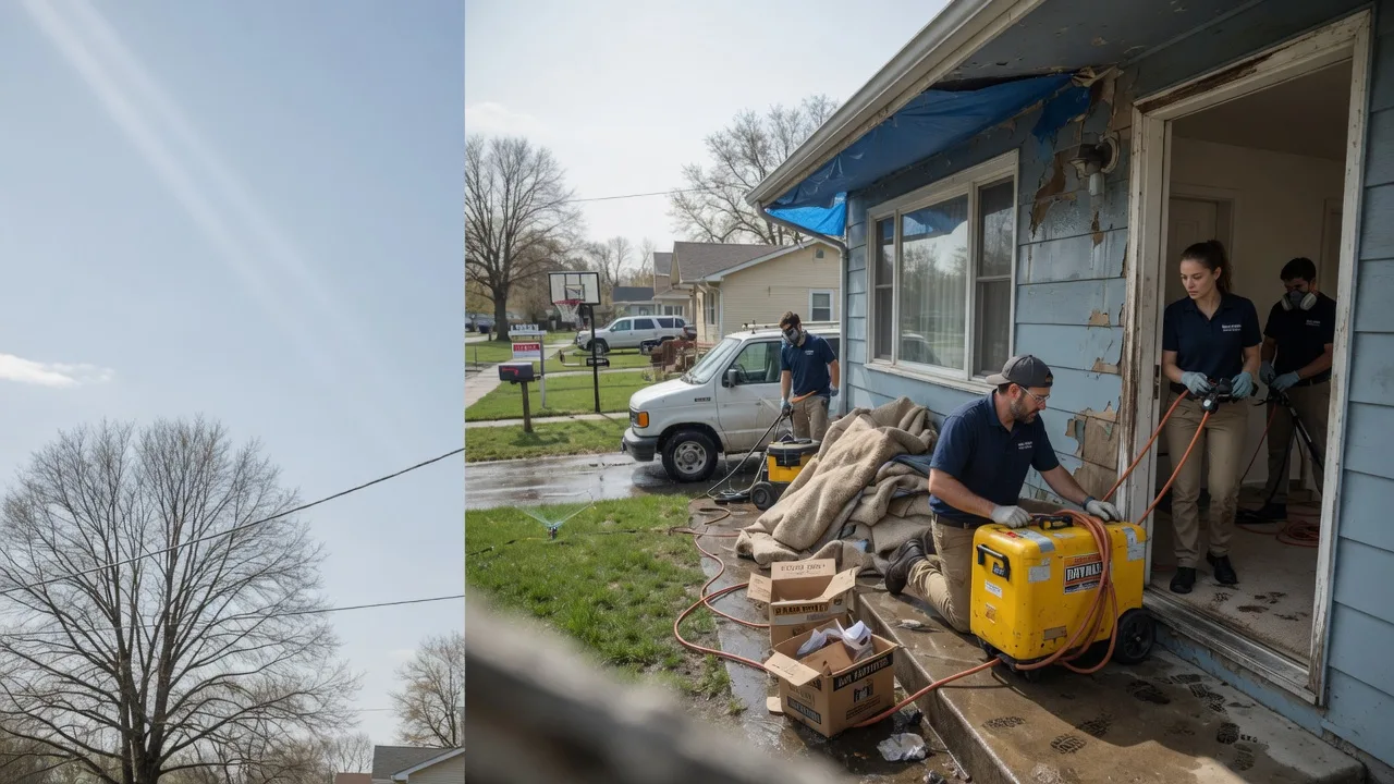 Basement Flood Cleanup in Turtle Lake, WI near me